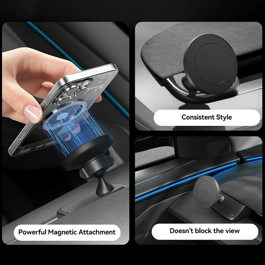 tcartop Magnetic Phone Mount Compatible with Tesla Model 3 Highland 24+ / Y Juniper 25+ / YL (25-26)