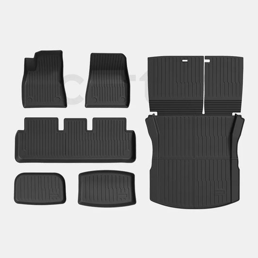 Tcartop Refreshed Tesla Model 3 All-Weather Floor Mats