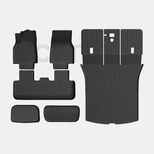 Tcartop Refreshed Tesla Model Y Juniper 25+ All-Weather Floor Mats