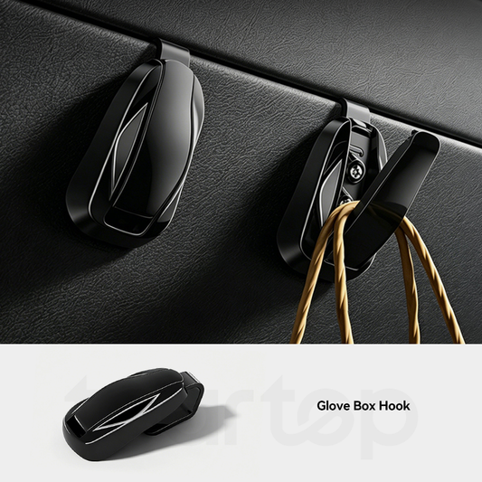 Tcartop Glove Box Hook with Tesla Model 3 Highland 24+ / Y Juniper 25+ / YL (25-26)